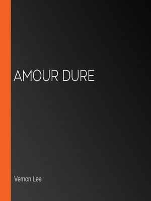 cover image of Amour dure